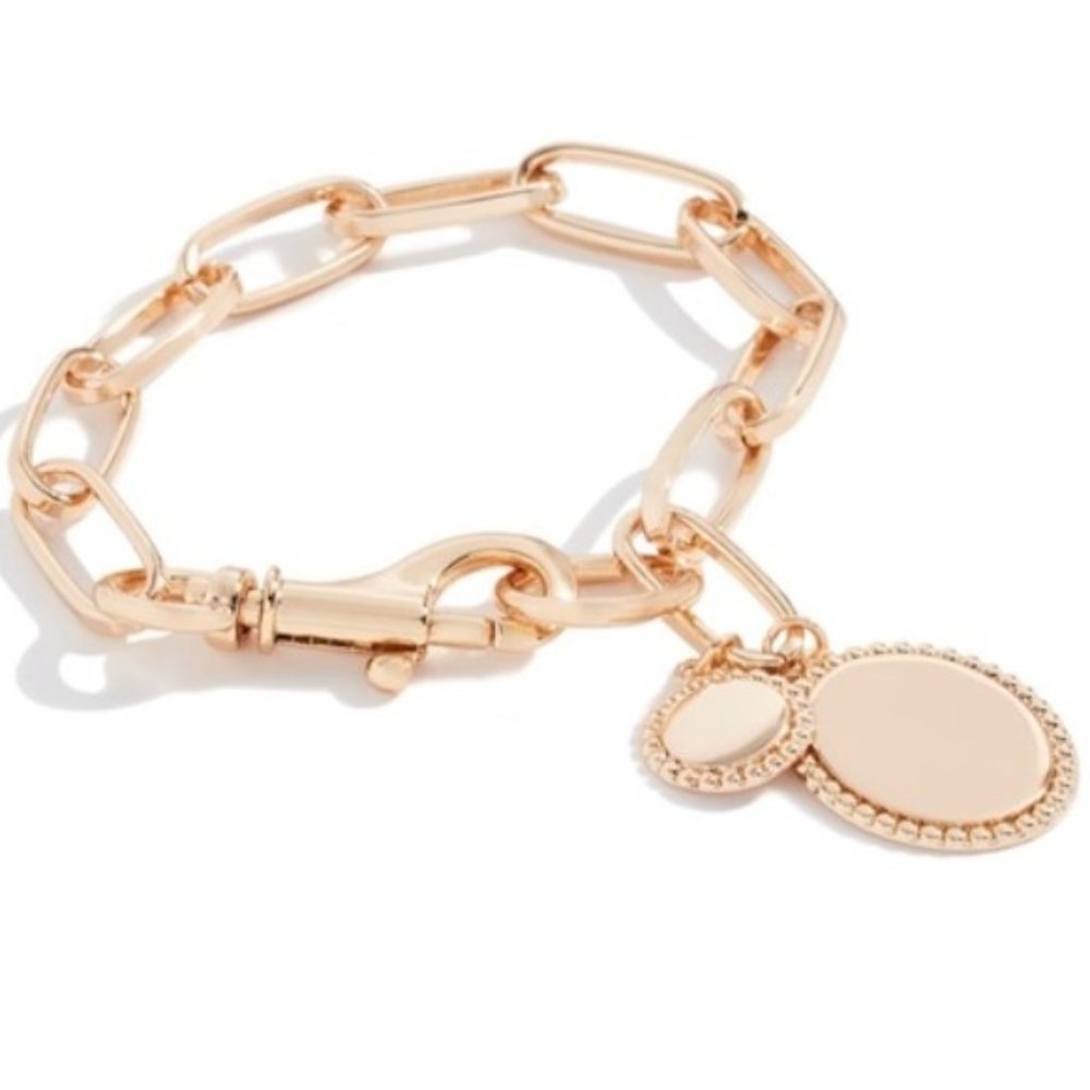 Rebecca Minkoff Gold plated brass bracelet - Picture 1 of 3